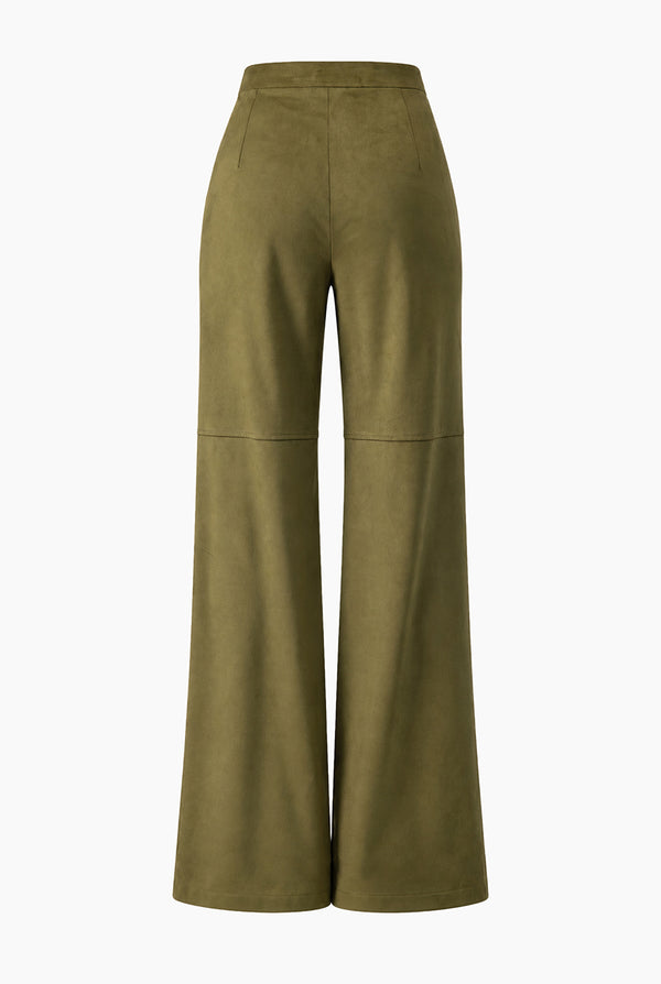 Pantalon Ivonne acampanado verde