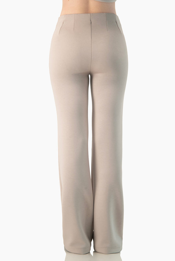 Pantalon recto liso Ivonne