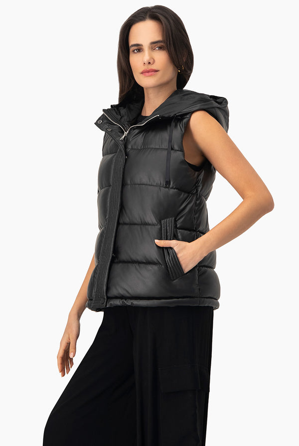 Chaleco PU Acolchado