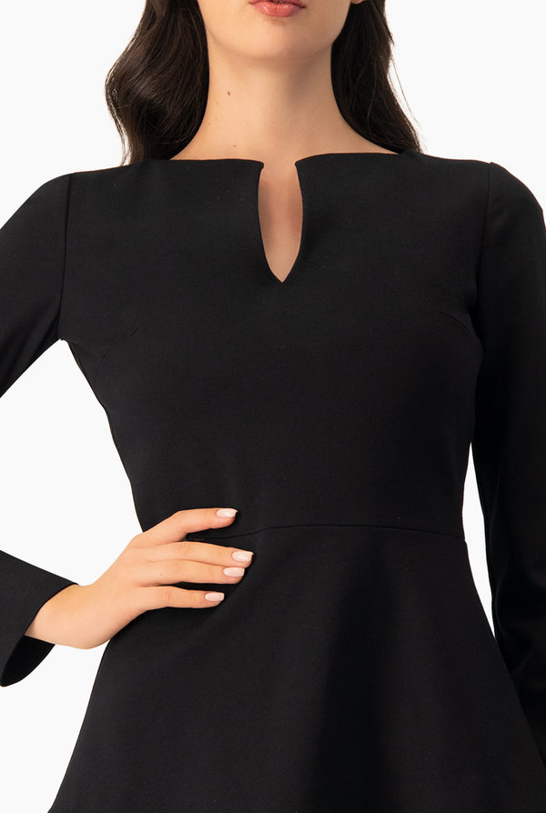 Saco recto con cierre