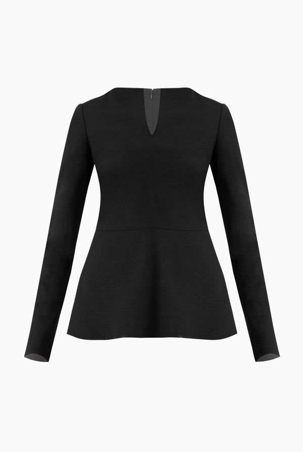 Saco recto con cierre