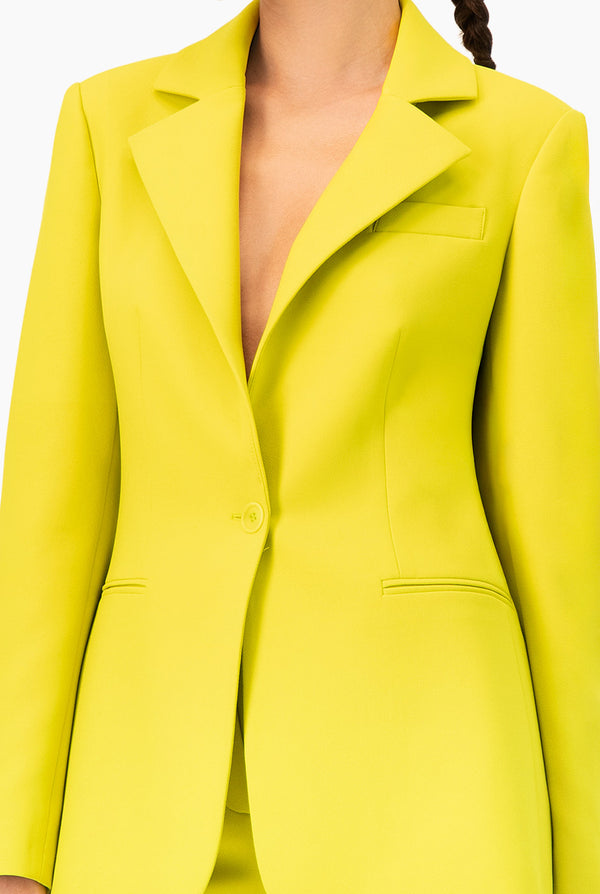 Saco sastreado verde