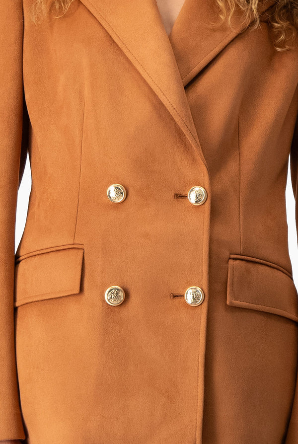 Saco Ivonne liso chedron