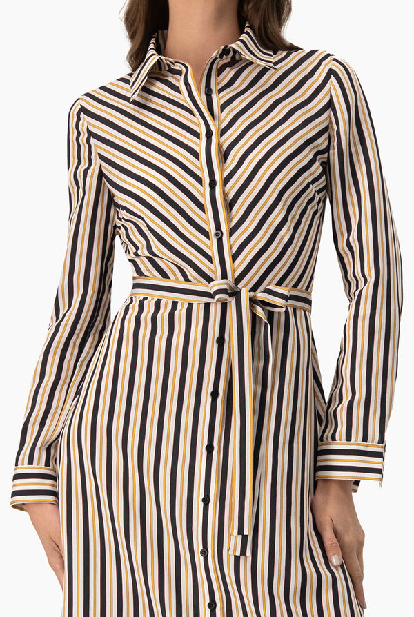 Vestido largo camisero