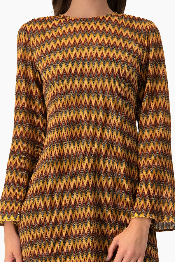 Vestido tejido corto con diadema