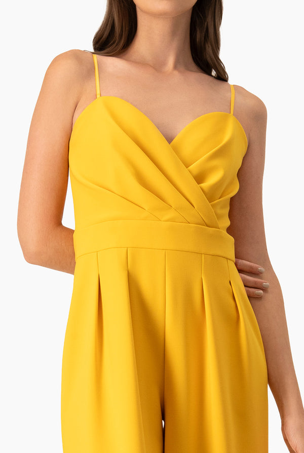 Jumpsuit de pierna amplia