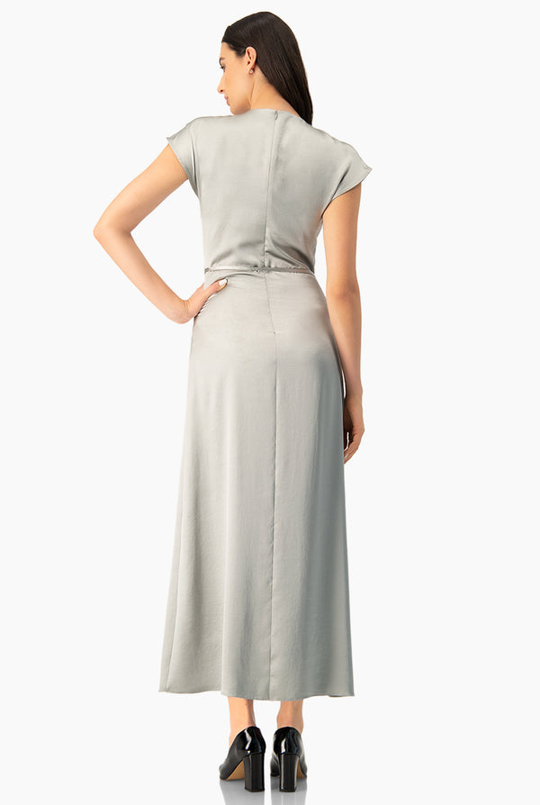 Vestido largo sin mangas