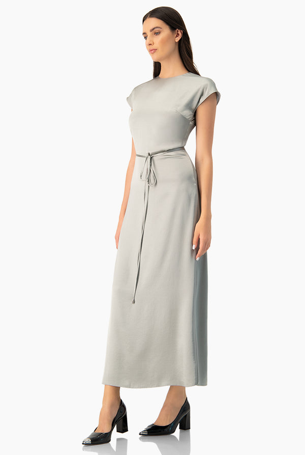 Vestido largo sin mangas