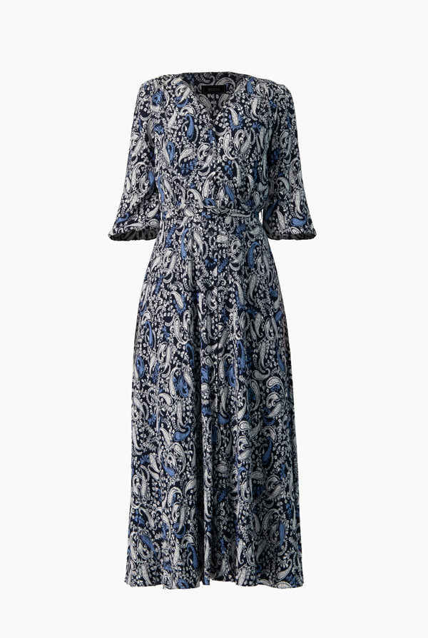 Maxi vestido de escote V