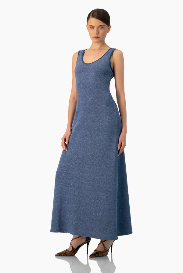 Vestido largo de tirante clasico