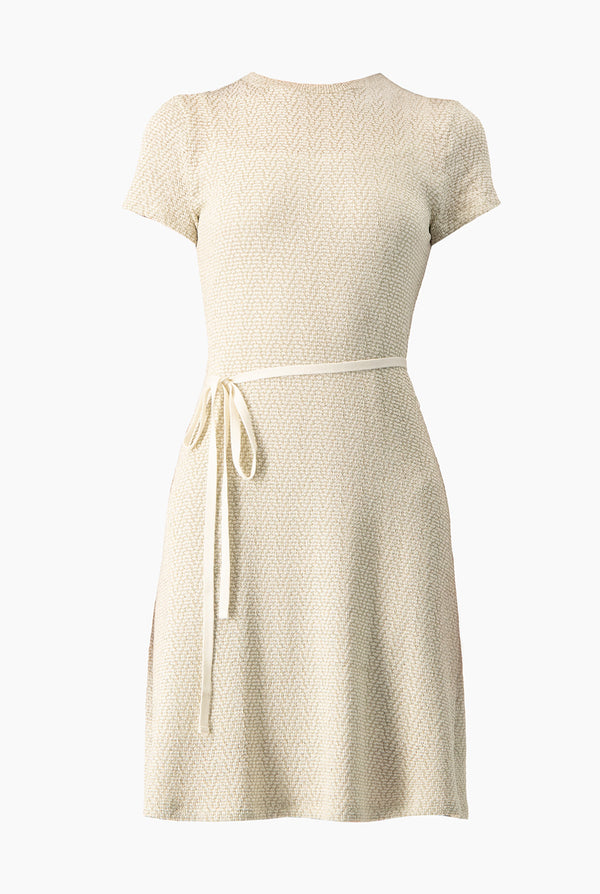 Vestido corto tejido