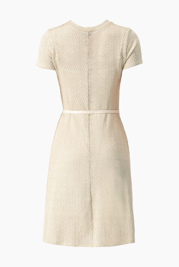 Vestido corto tejido