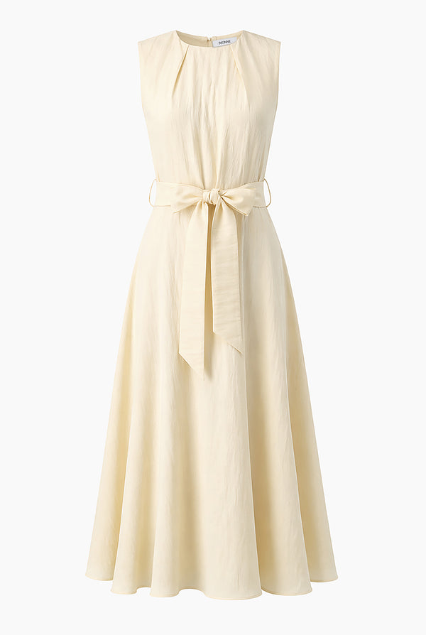 Vestido linea A sin mangas