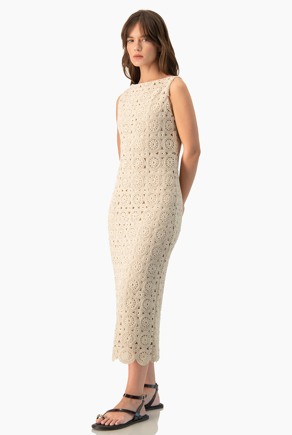Vestido Ivonne tejido sin mangas