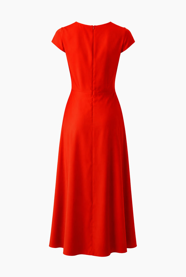 Vestido midi Ivonne liso