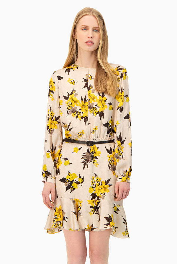 Vestido Ivonne corto estampado