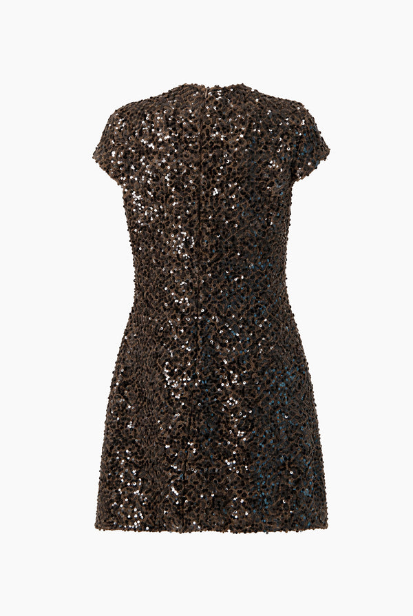 Vestido Ivonne corto de lentejuelas