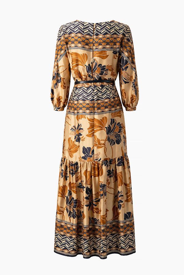 Vestido maxi Ivonne estampado