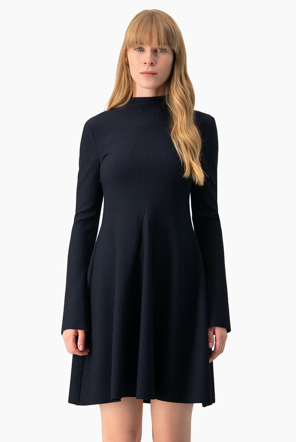 Vestido Ivonne corto de manga larga