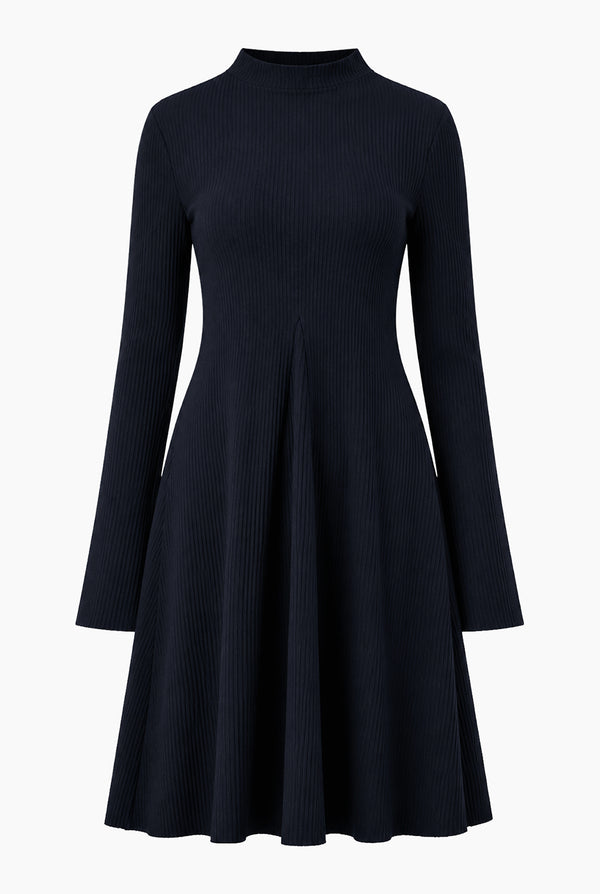 Vestido Ivonne corto de manga larga