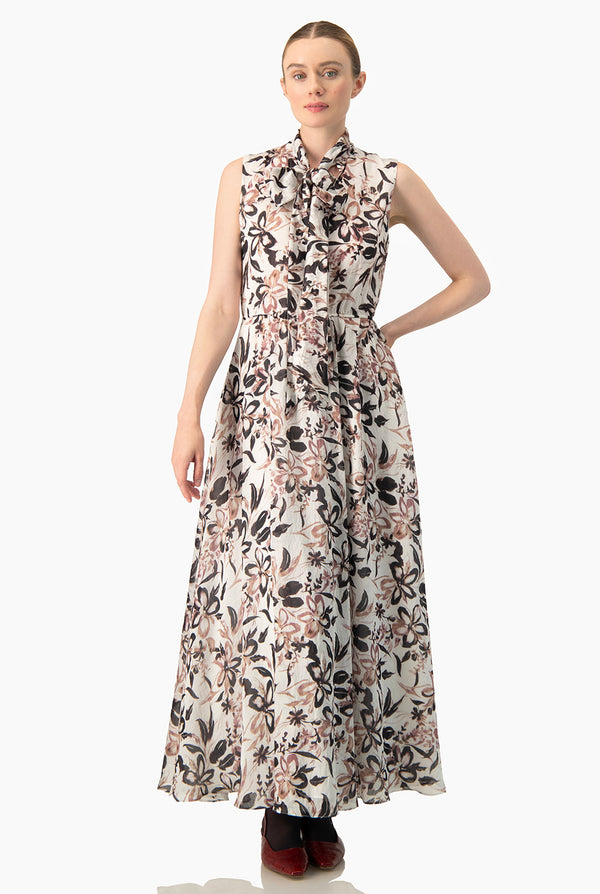 Vestido Ivonne maxi sin mangas