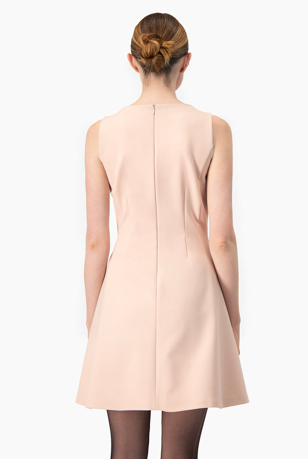 Vestido Ivonne corto en tono rosa