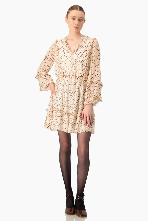 Vestido Ivonne corto de escote en V