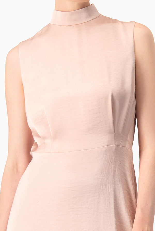 Vestido midi Ivonne con abertura