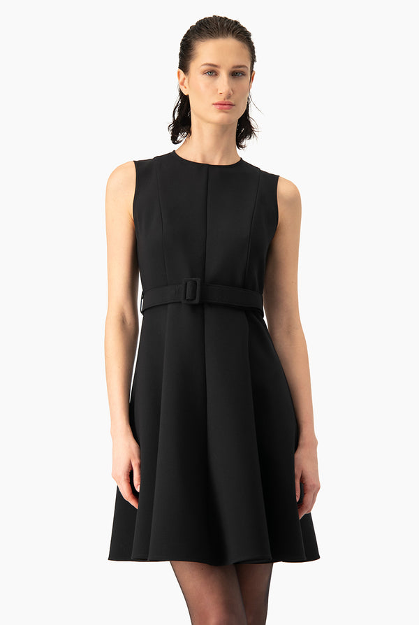 Vestido Ivonne linea A negro