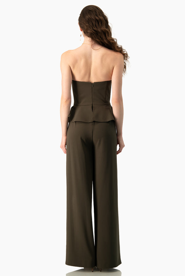 Jumpsuit liso Ivonne strapless