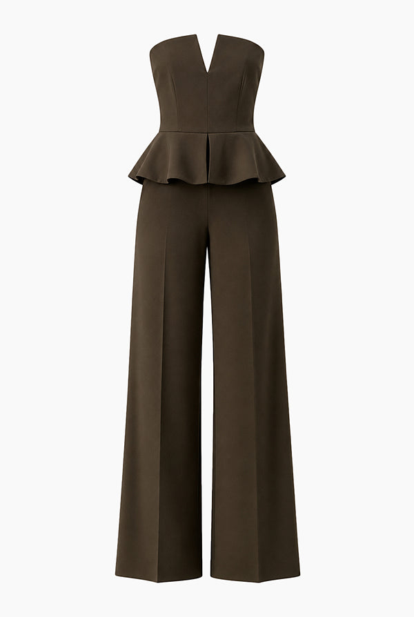 Jumpsuit liso Ivonne strapless