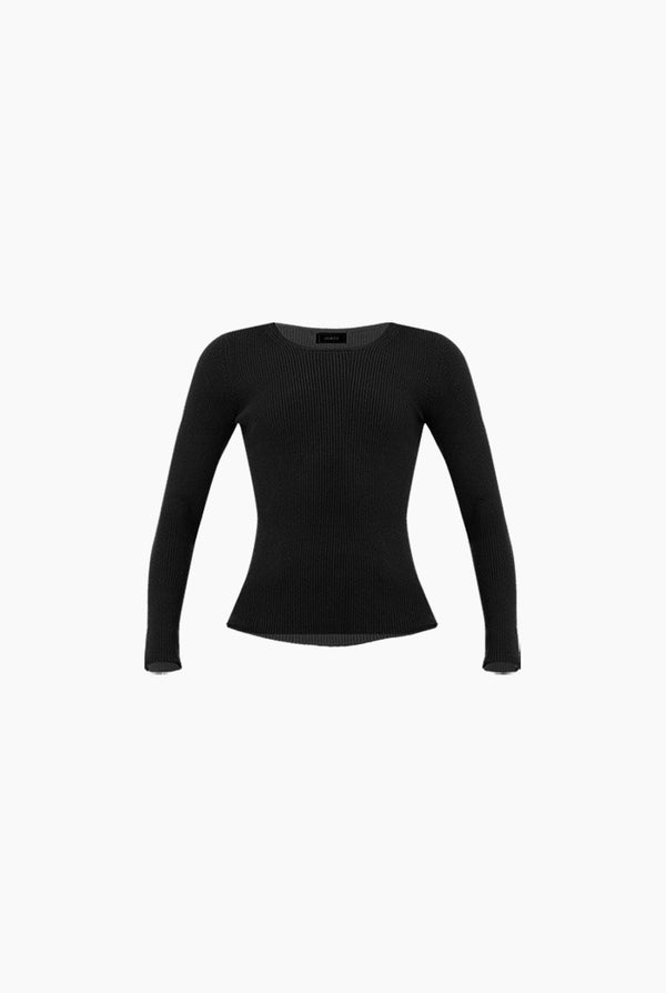 Suéter Basic Canalé