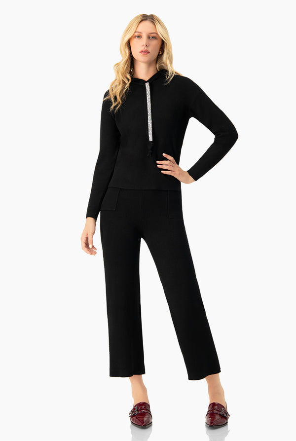 Set Hoodie/ Pantalón Soft Black