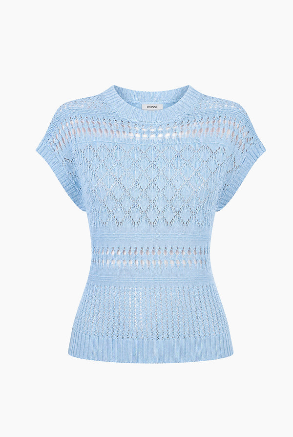 Suéter Crochet Knitted