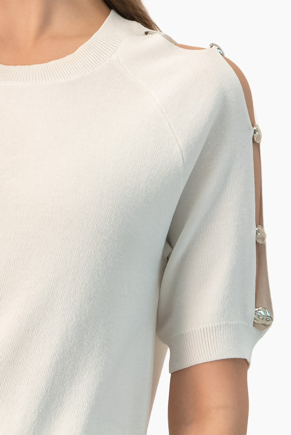 Suéter Silver Buttons