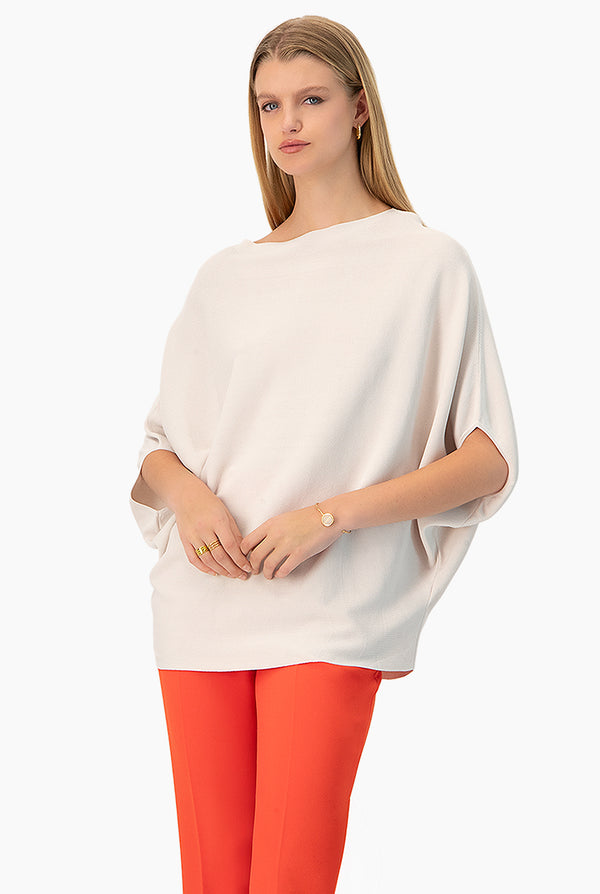 Suéter Dolman Ribbed