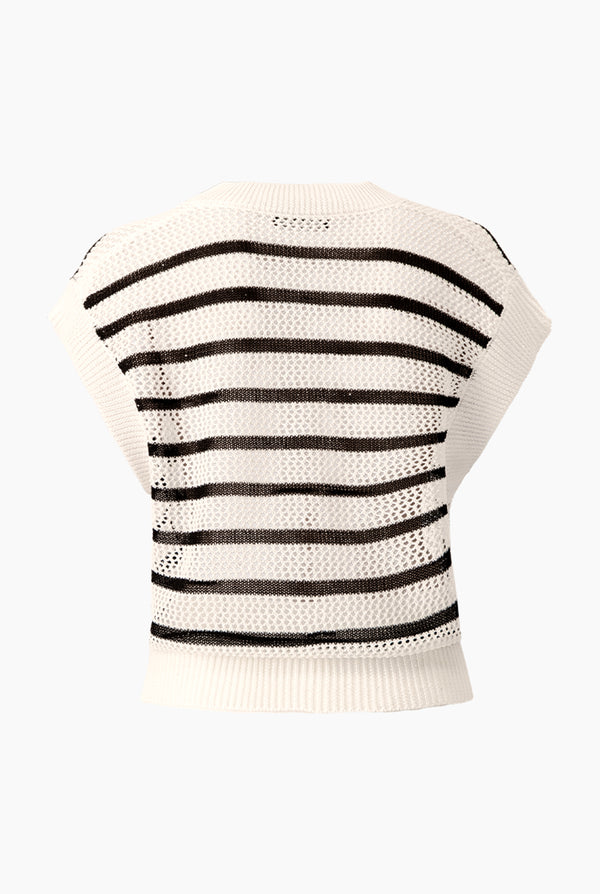 Suéter Rib Rayas