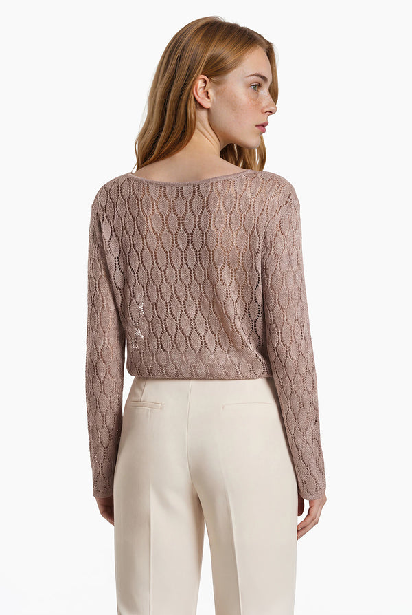 Suéter Rose Gold Net