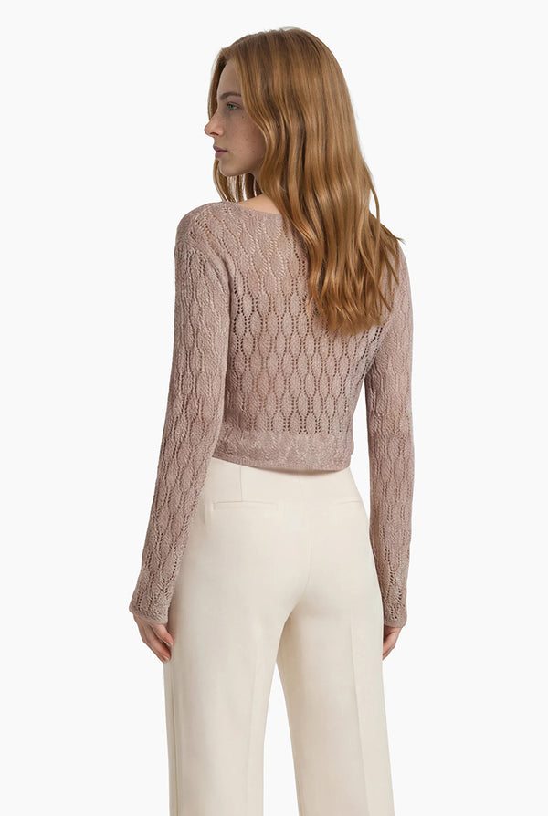 Suéter Rose Gold Net