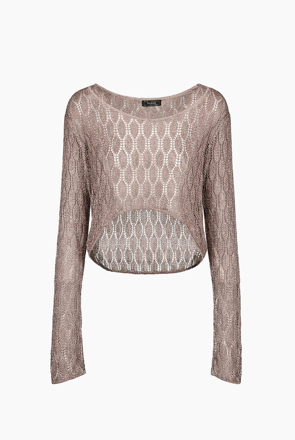 Suéter Rose Gold Net