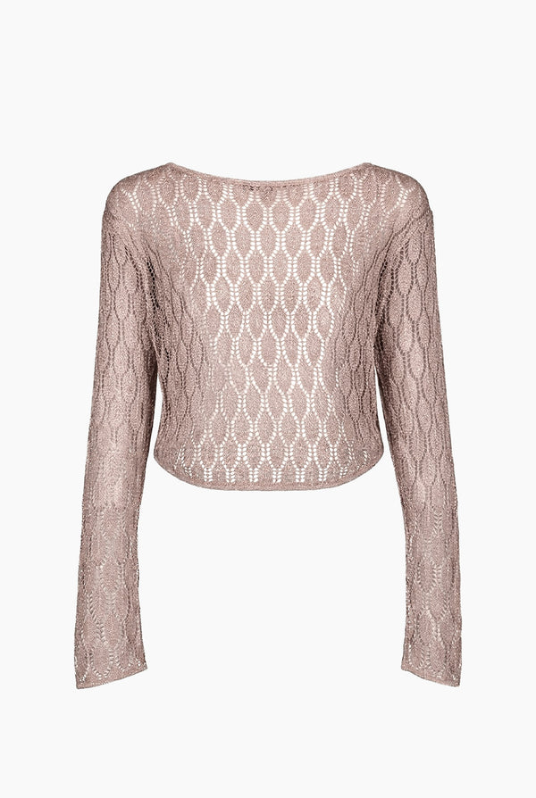 Suéter Rose Gold Net