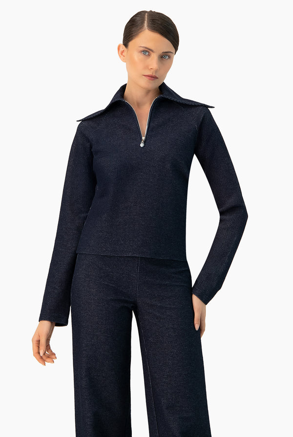 Sueter acanalado marino