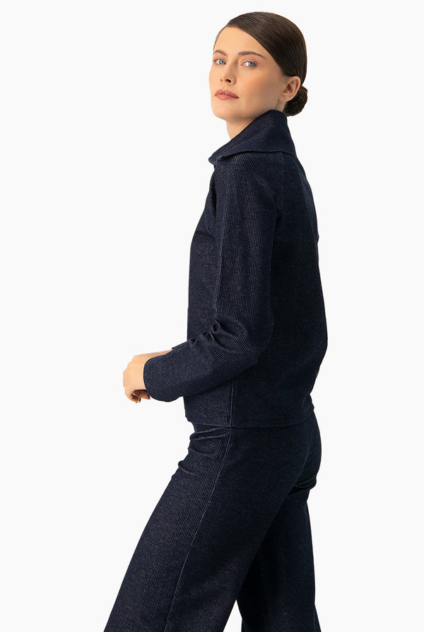 Sueter acanalado marino