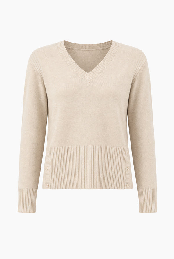 Suéter Knitted V Neck