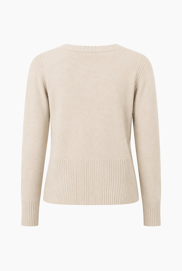 Suéter Knitted V Neck