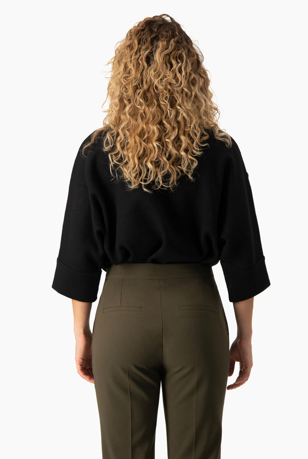 Suéter Black Buttons