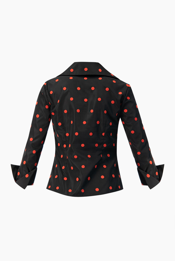 Camisa manga larga y escote en V