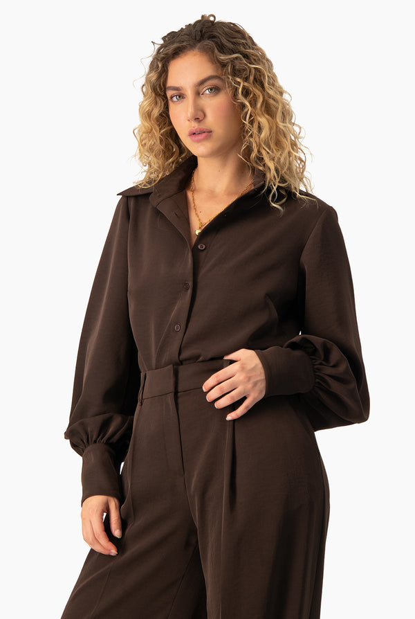 Camisa Ivonne manga larga