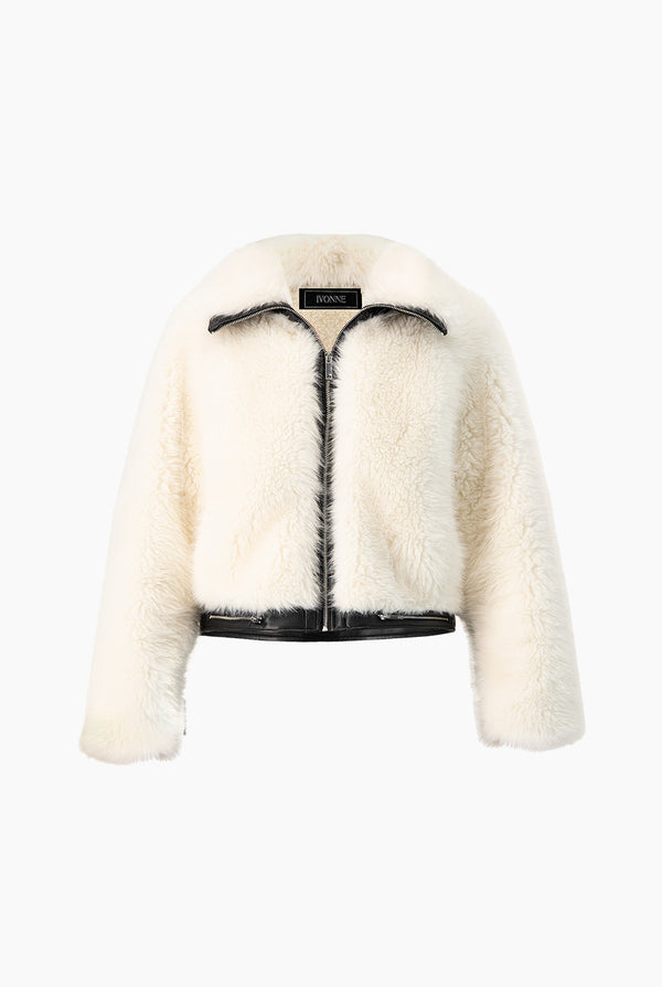 Chamarra Fur Off-White
