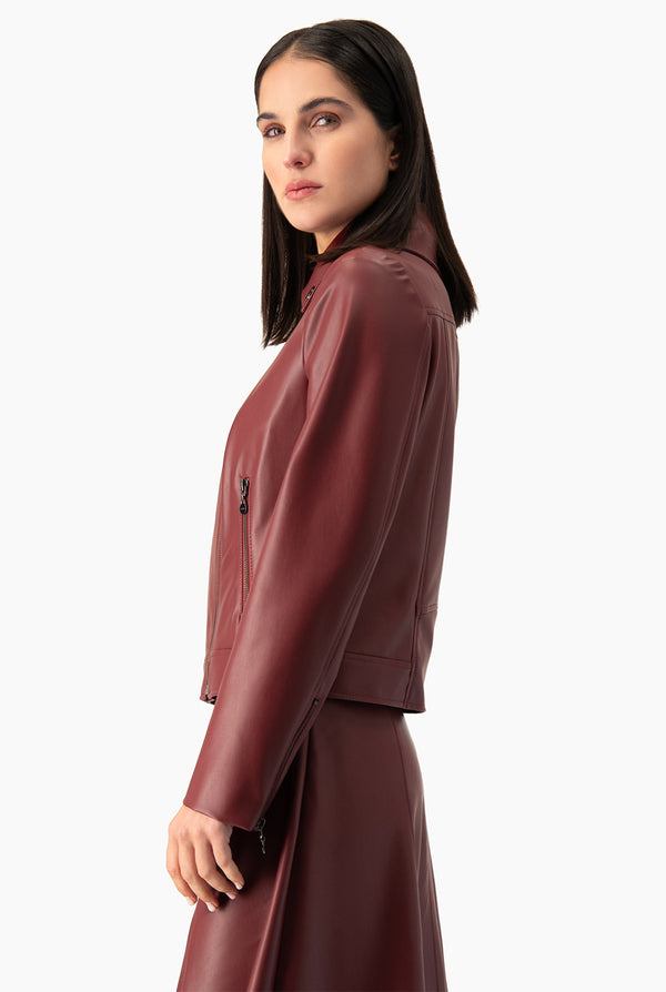 Chamarra Ivonne tipo biker